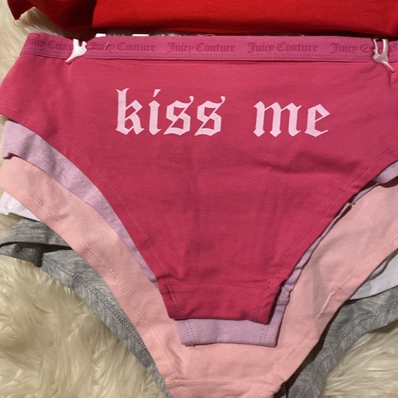 Juicy Couture Set of 7 pairs of Bikini Panties Underwear Size Large NWT - Picture 5 of 8